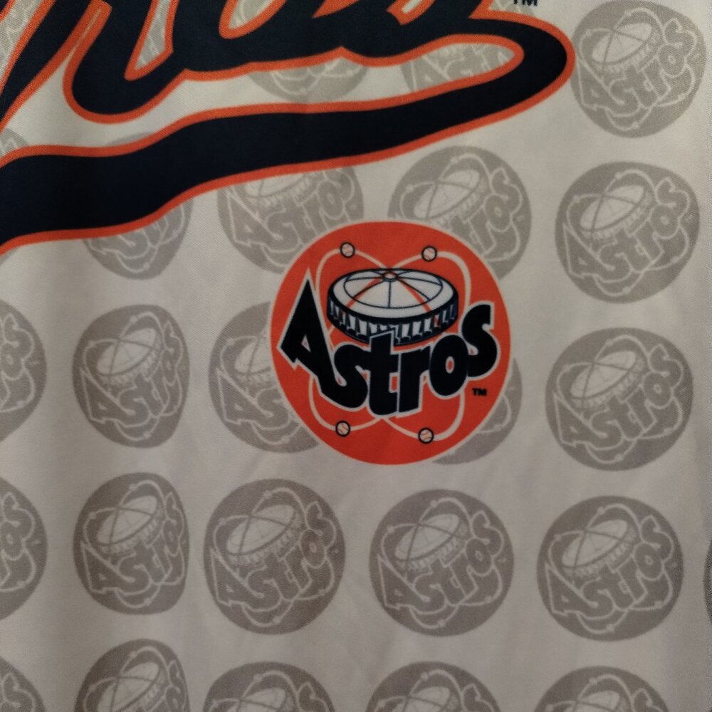 Cooperstown Collection Houston Astros All Over Logo Shirt Size S NWT - Picture 4 of 8